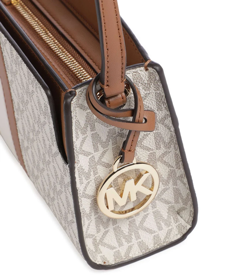Michael Kors Becca Small Sac bandoulière vanilla/acorn