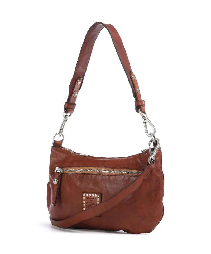 Campomaggi Sac porté épaule cognac
