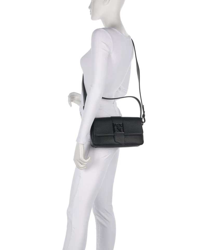 Armani Exchange Susy Soft Sac porté épaule black