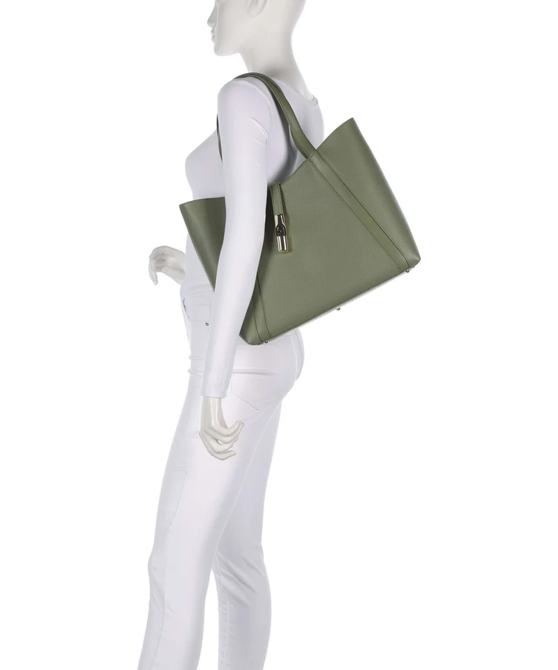 Furla Goccia L Cabas avocado