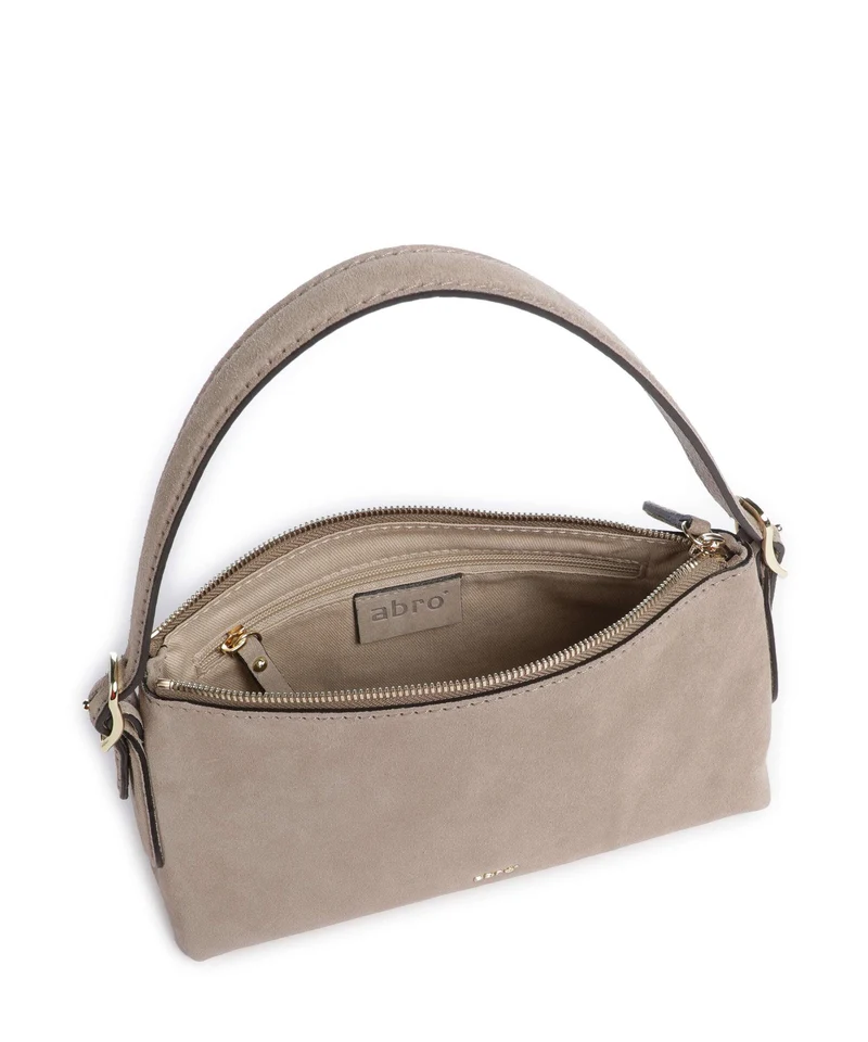 Abro Suede Carina Sac porté épaule siena