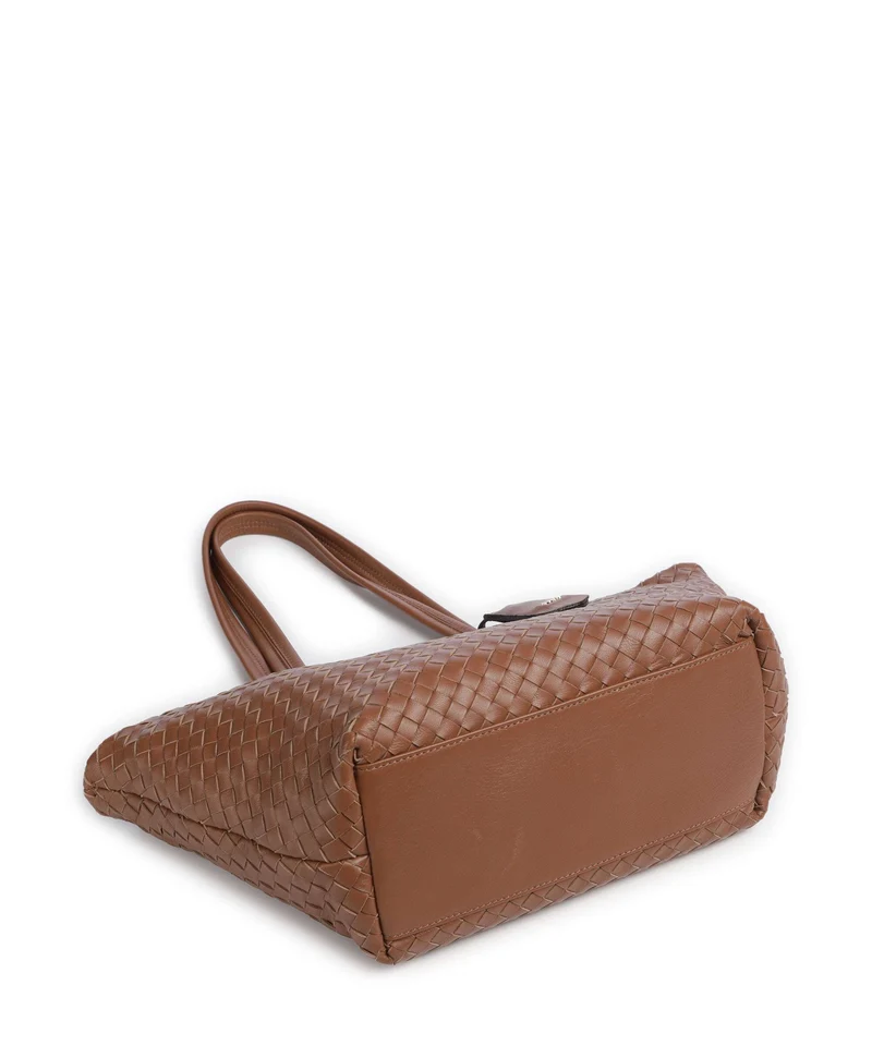 Abro Piuma Alba Sac porté épaule caramel/cognac