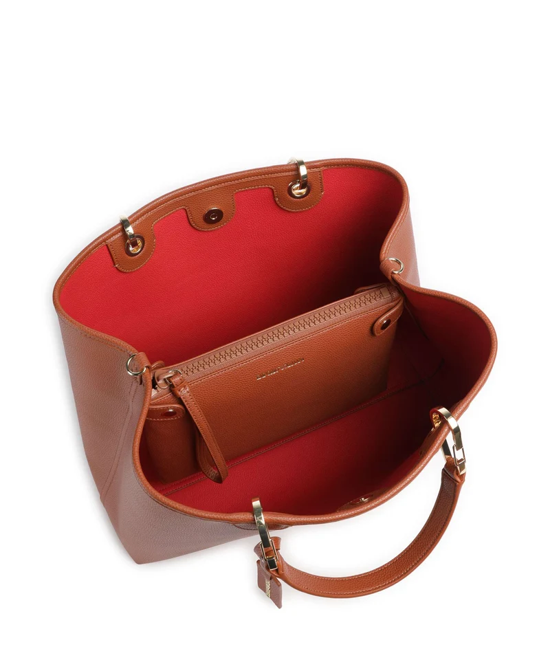Emporio Armani My EA M Sac à main cuoio/rosso