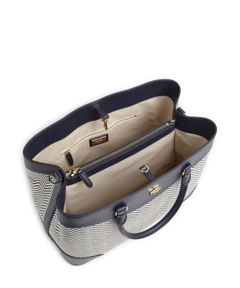 Lauren Ralph Lauren Marcy 36 Sac à main refined navy/soft white