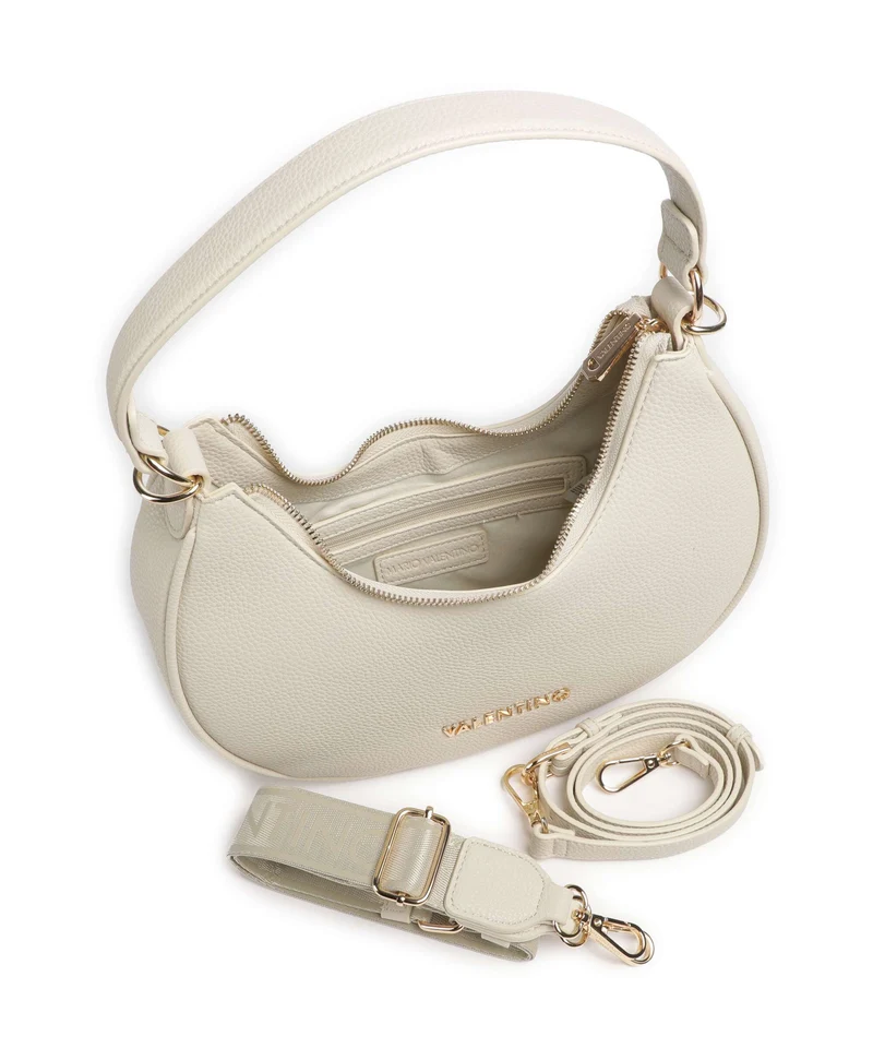Valentino Bags Shelby Sac porté épaule ecru