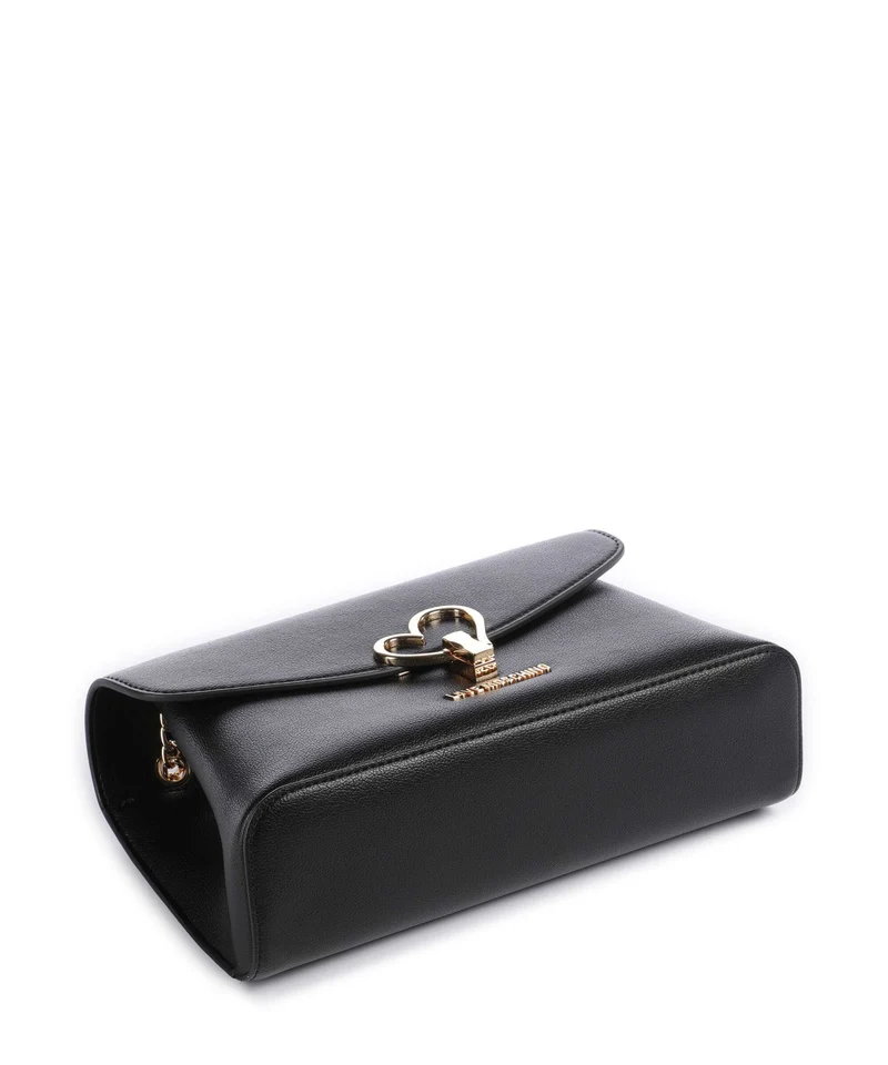 Love Moschino Heart Turnlock Sac porté épaule black