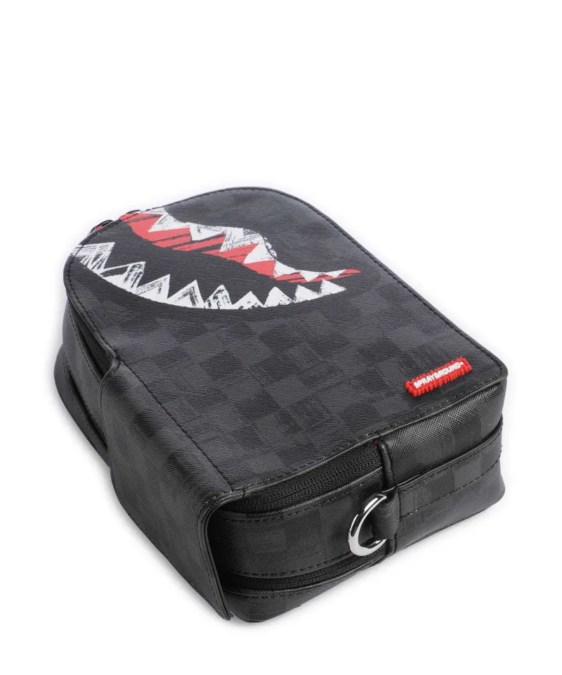 Sprayground Scribble Shark Sac sling multicolour