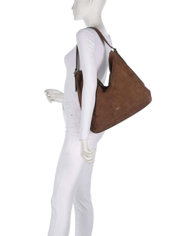 Abro Suede Carina Sac fourre-tout wood
