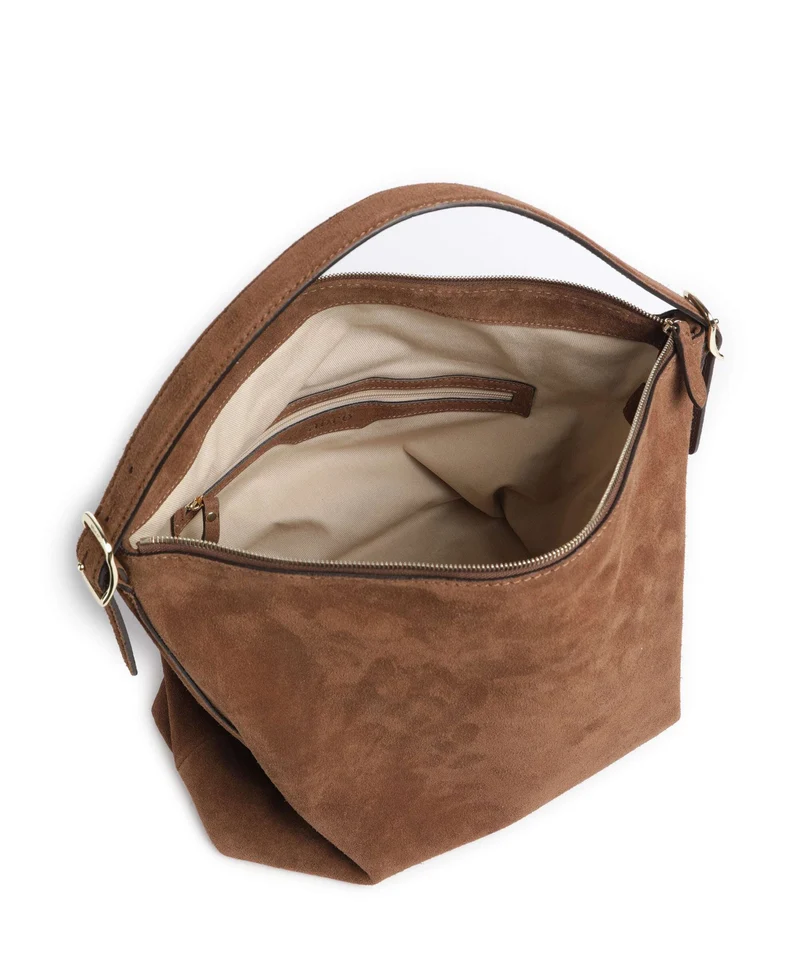 Abro Suede Carina Sac fourre-tout wood