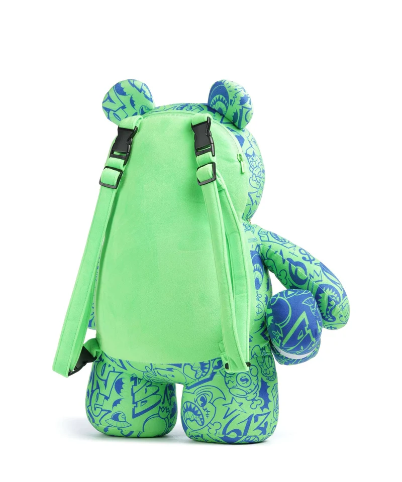 Sprayground Tatted Up No Face Moneybear Sac à dos multicolour