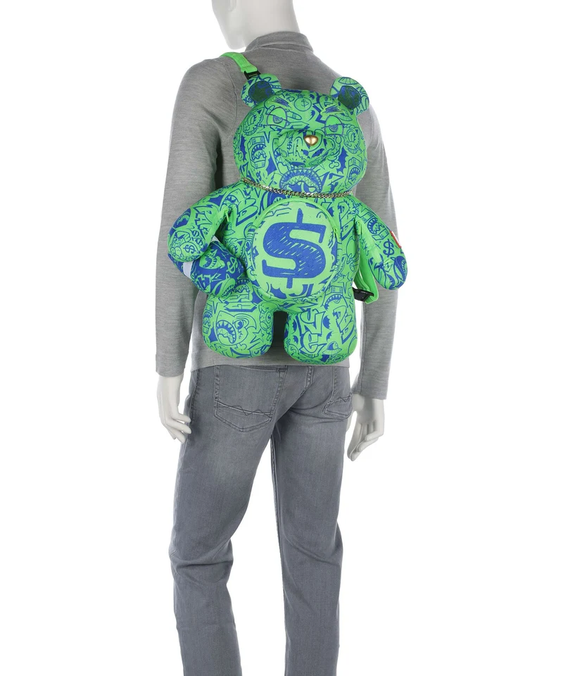 Sprayground Tatted Up No Face Moneybear Sac à dos multicolour