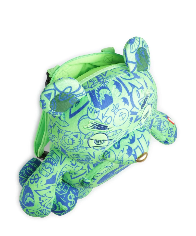 Sprayground Tatted Up No Face Moneybear Sac à dos multicolour
