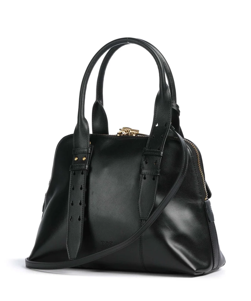 Pinko Bowling Medium Sac à main nero/antique gold
