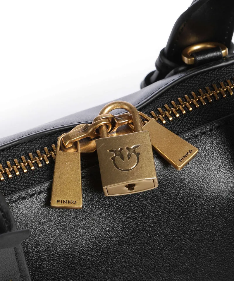 Pinko Bowling Medium Sac à main nero/antique gold
