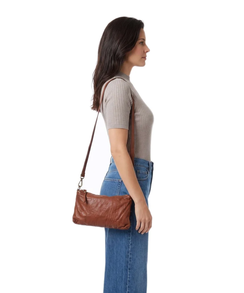 Campomaggi Sac bandoulière cognac