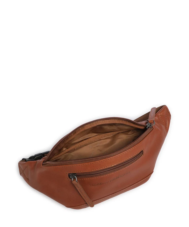 The Chesterfield Brand Wax Pull Up Cow Brana Sac banane cognac