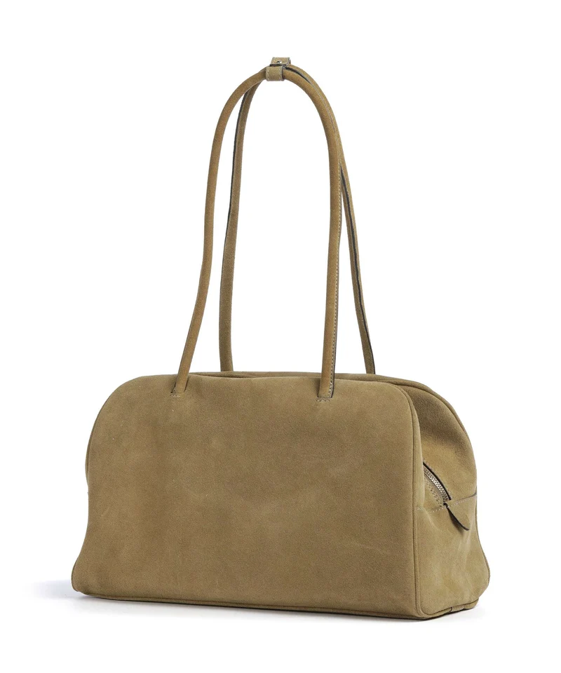 Abro Suede Amara Sac porté épaule mud