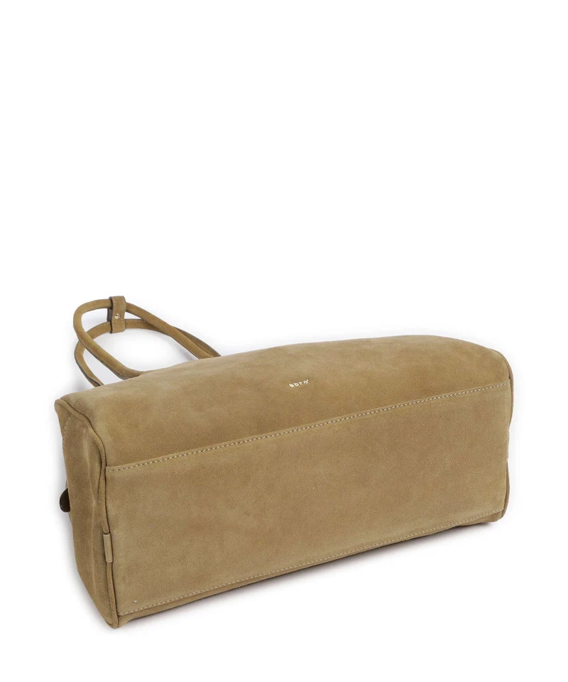 Abro Suede Amara Sac porté épaule mud