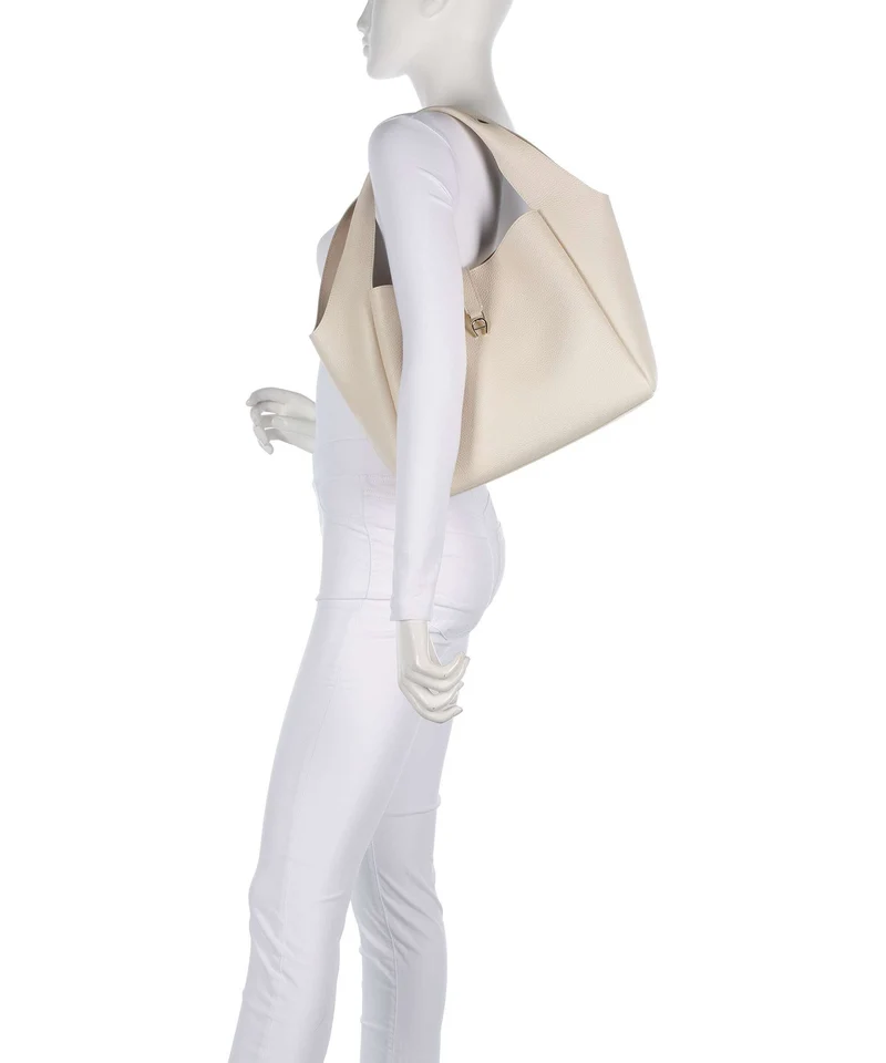 Aigner Zaira M Sac fourre-tout macadamia white