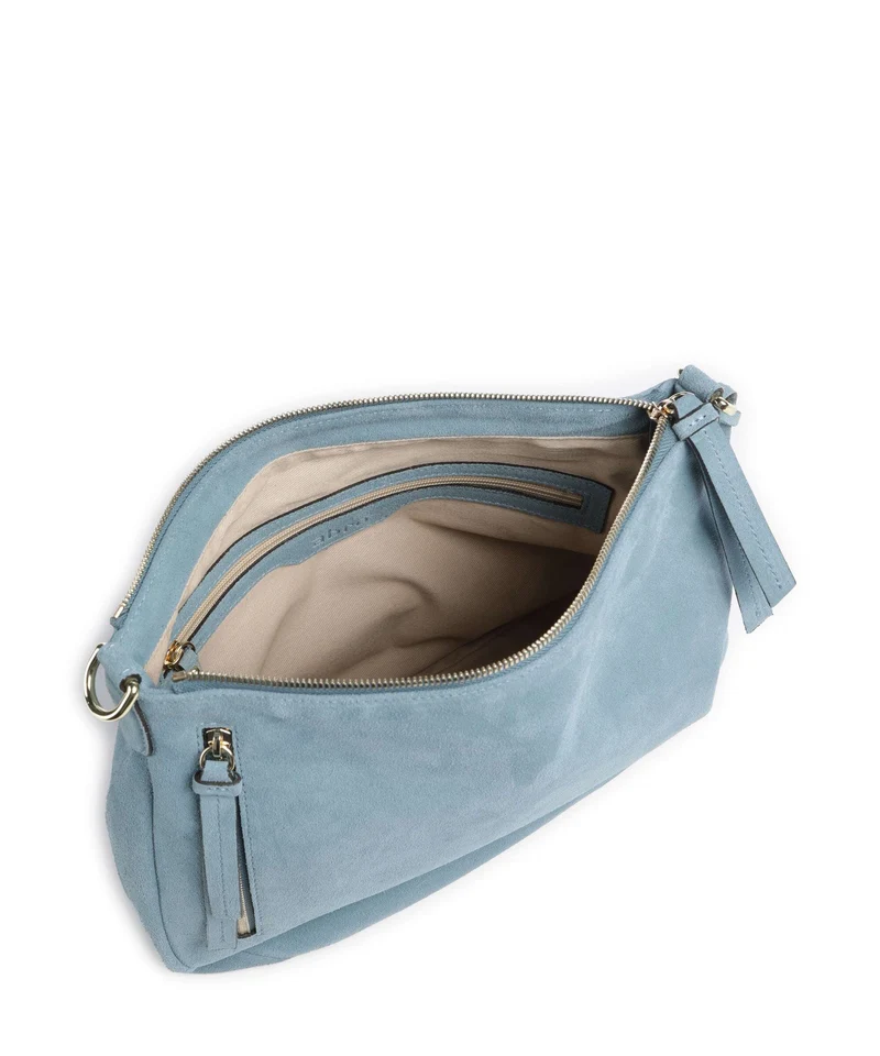 Abro Suede Juna Small Sac fourre-tout sapphire