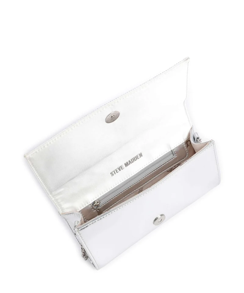 Steve Madden BFOREVER Sac bandoulière silver pearl