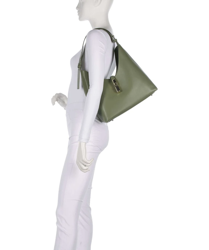 Furla Goccia M Sac fourre-tout avocado