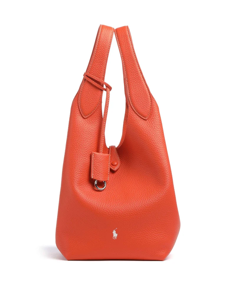 Polo Ralph Lauren Play Medium Sac à main sunset orange
