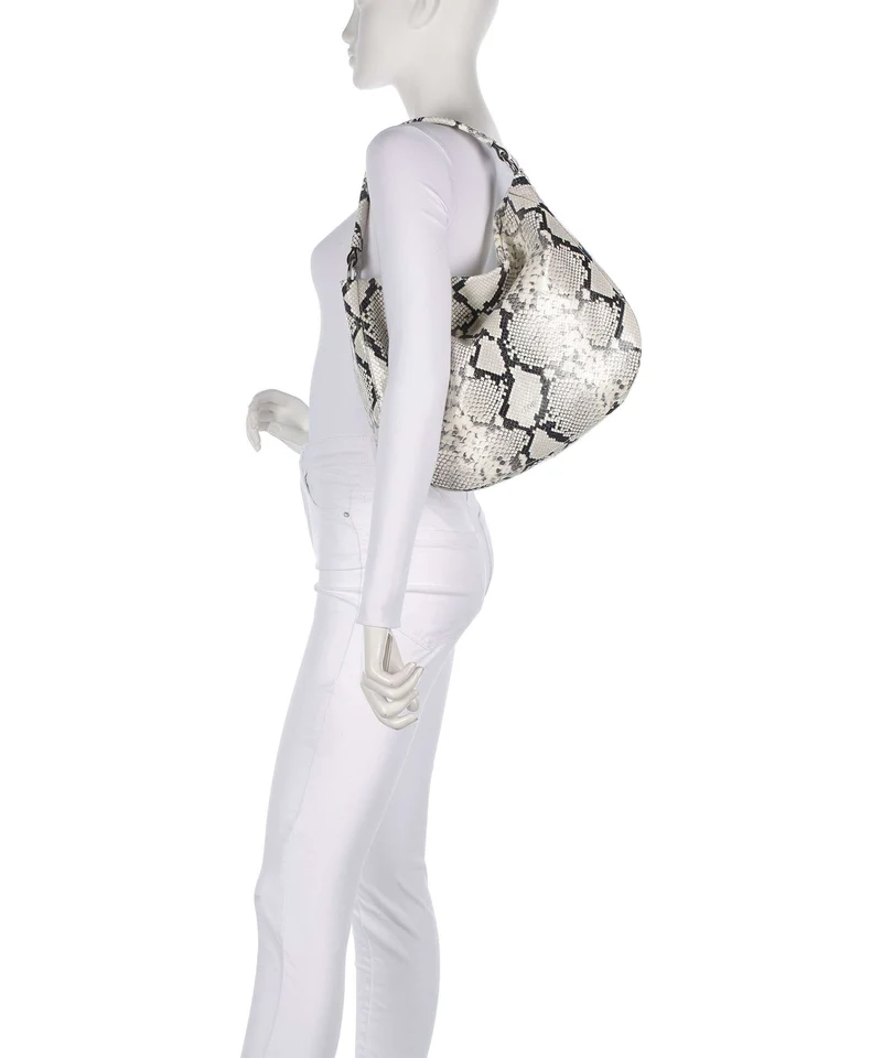 Abro Pitone Mia Sac fourre-tout beige