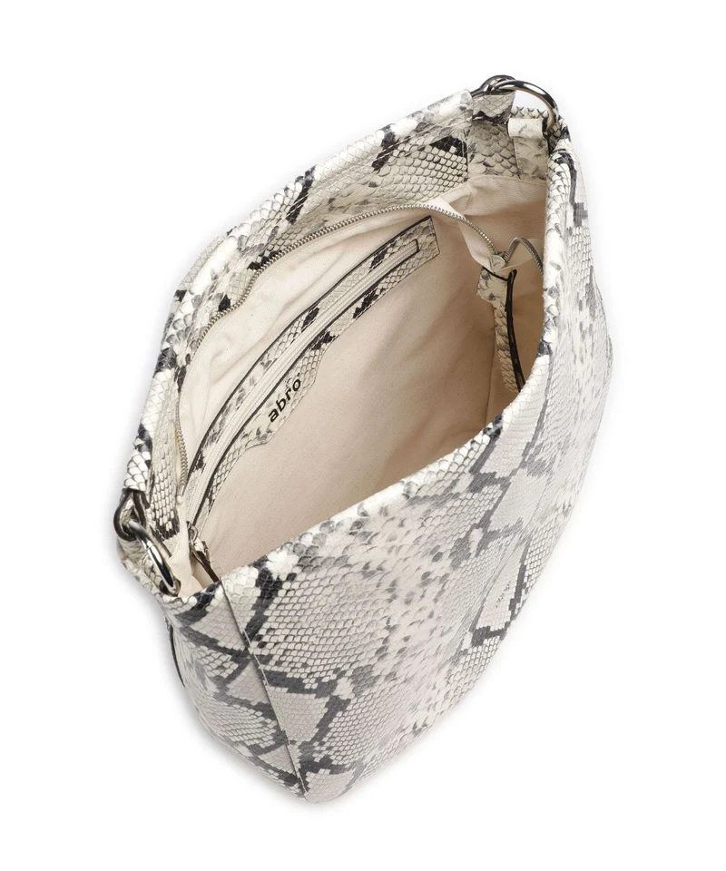 Abro Pitone Mia Sac fourre-tout beige
