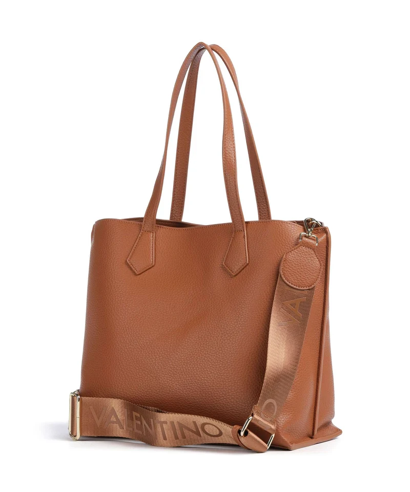 Valentino Bags Fall Re Cabas cuoio