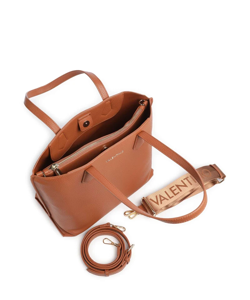 Valentino Bags Fall Re Cabas cuoio