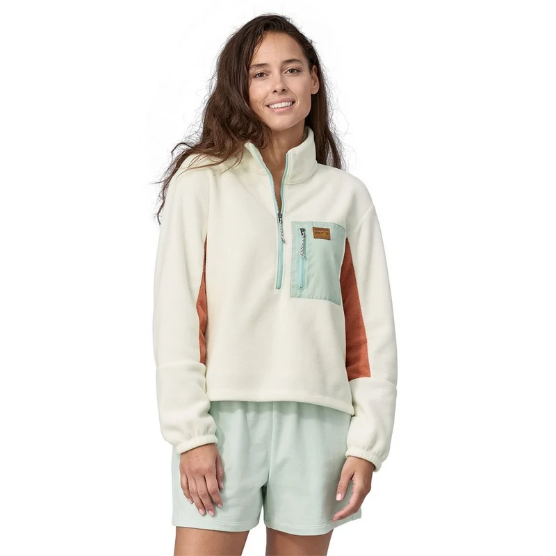 Chandail en laine polaire 1/2 zip Patagonia Microdini (femmes)
