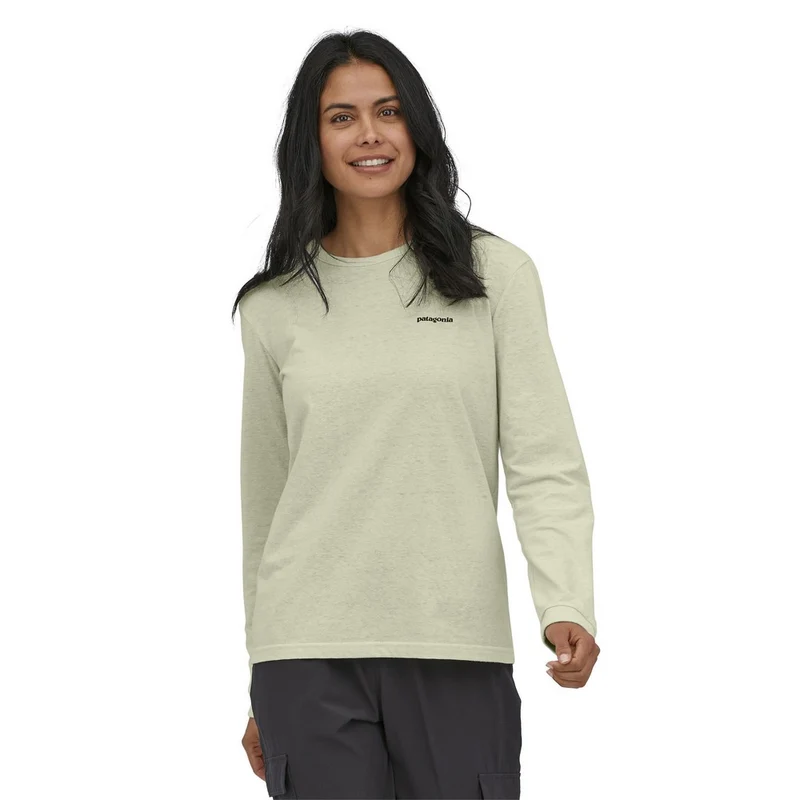 Chandail à manches longues Patagonia P-6 Logo Responsibili-Tee (femmes)