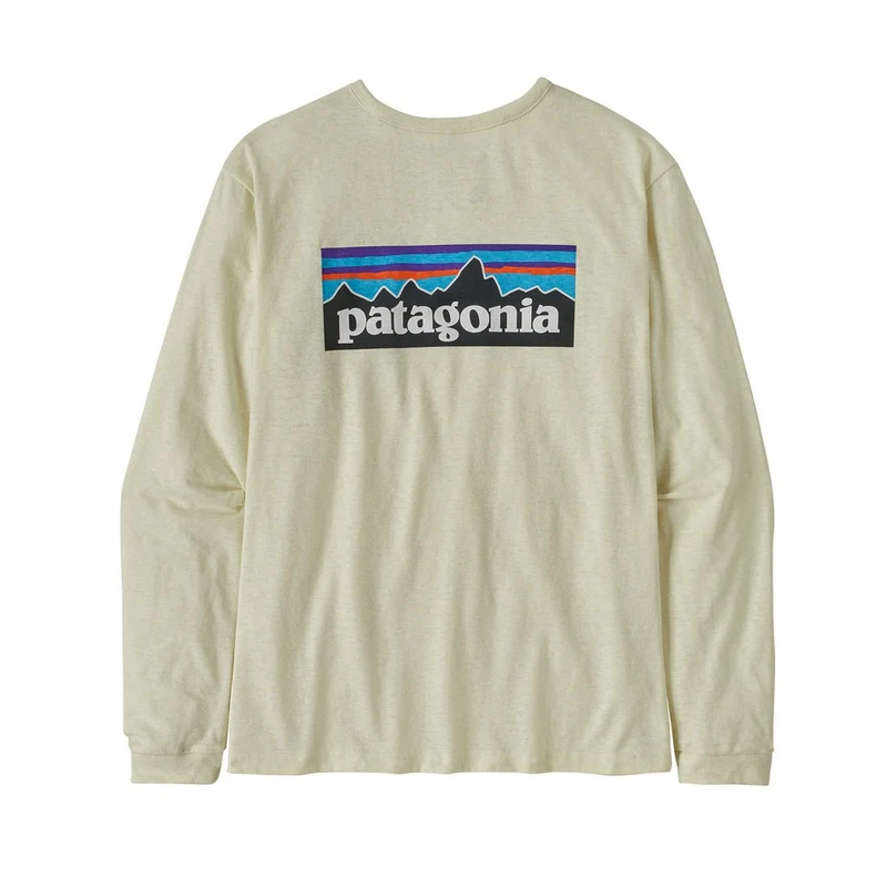 Chandail à manches longues Patagonia P-6 Logo Responsibili-Tee (femmes)