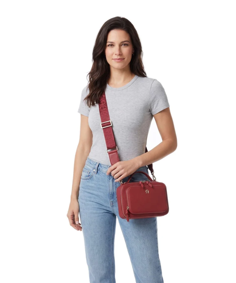 Aigner Zita S Sac bandoulière burnt red