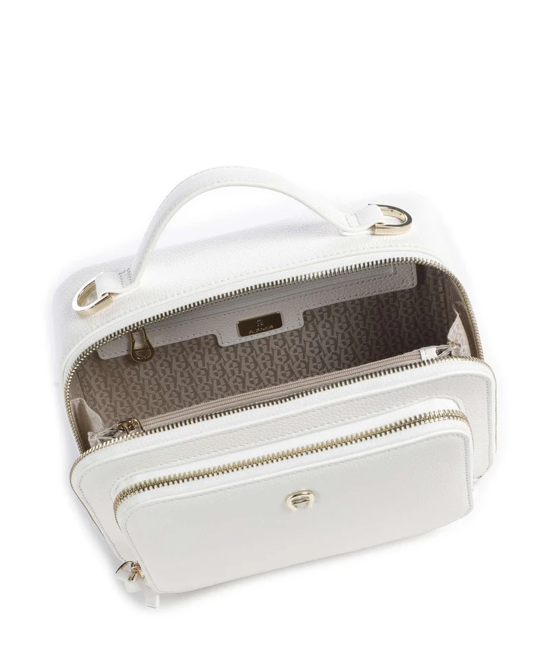 Aigner Zita S Sac bandoulière cotton white