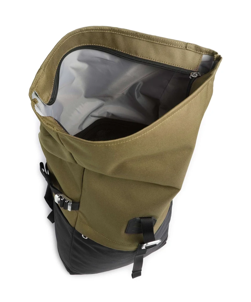 Sandqvist Icon M Sac à dos roll-top multi olive
