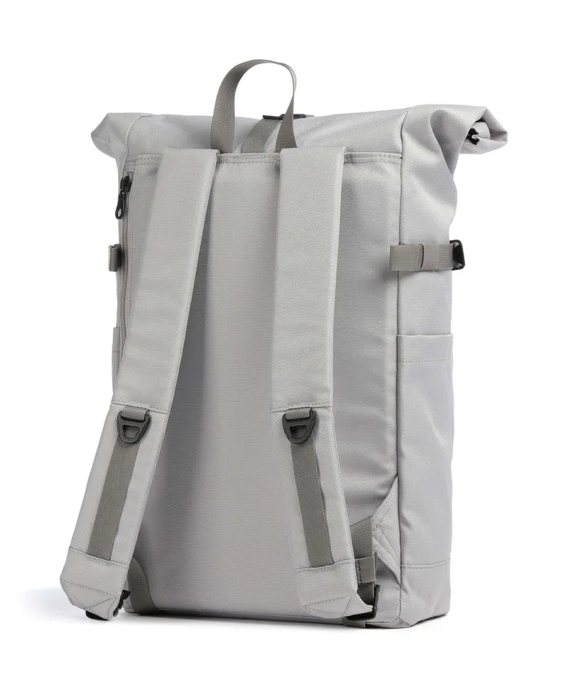 Sandqvist Icon M Sac à dos roll-top light grey