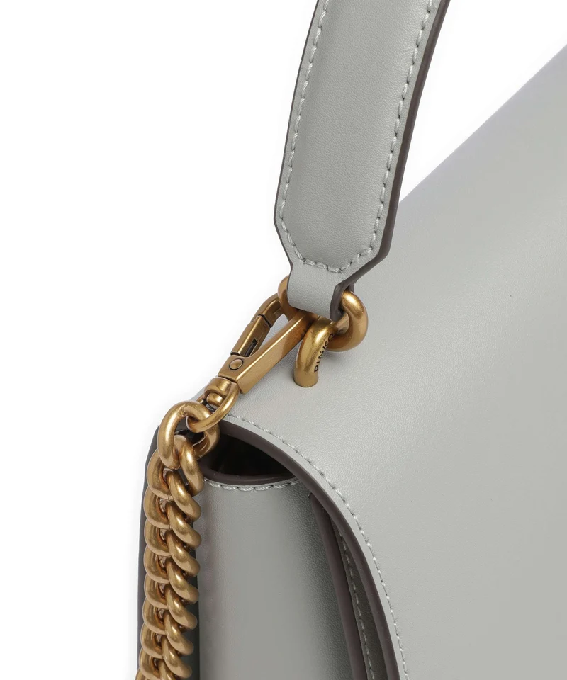 Pinko Love One Classic Sac à main grigio perla/antique gold