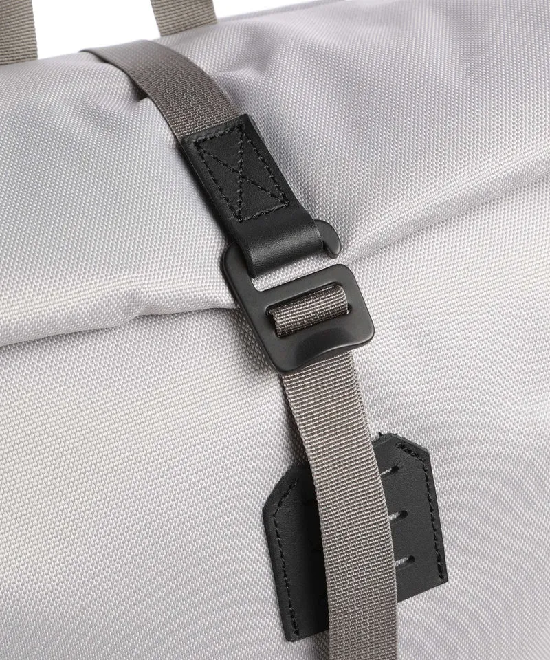 Sandqvist Icon L Sac à dos roll-top light grey