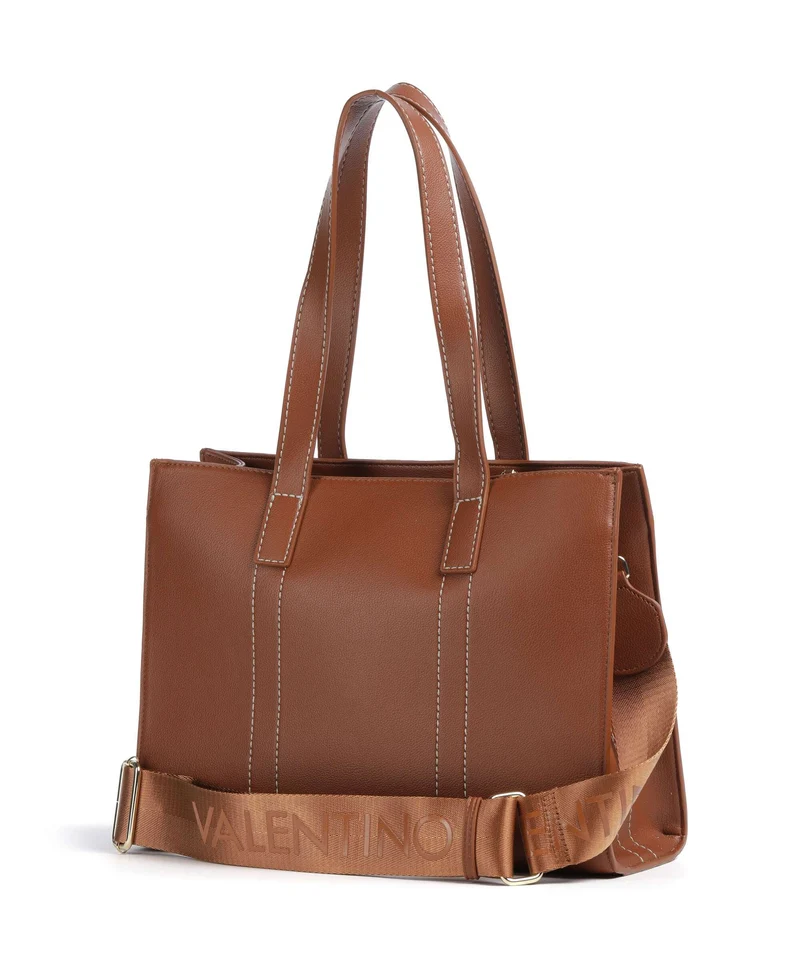 Valentino Bags Aury Re Cabas cuoio