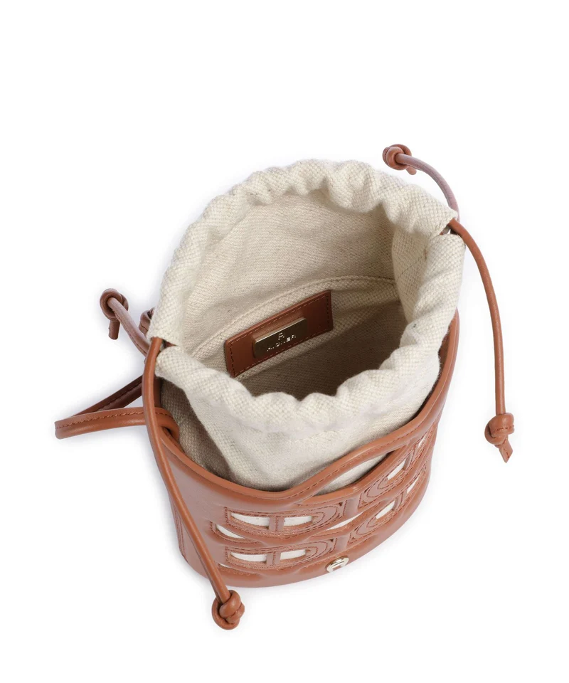 Aigner Azzurra S Sac seau cognac brown