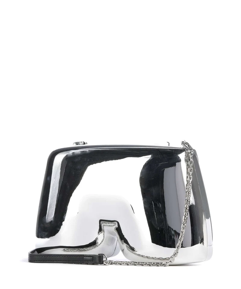 Karl Lagerfeld Ikon K Sac bandoulière silver metal