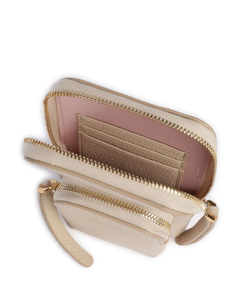 Coccinelle Pixie Pochette telephone sandshell