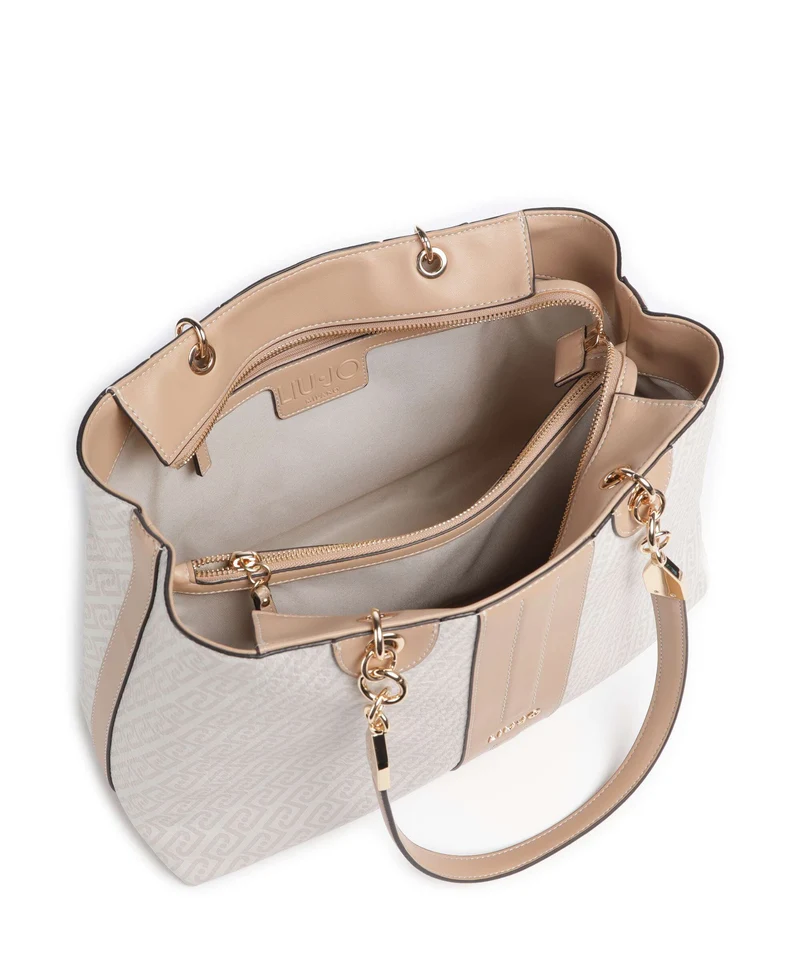 Liu Jo Ematite M Cabas naturale/dark cipria