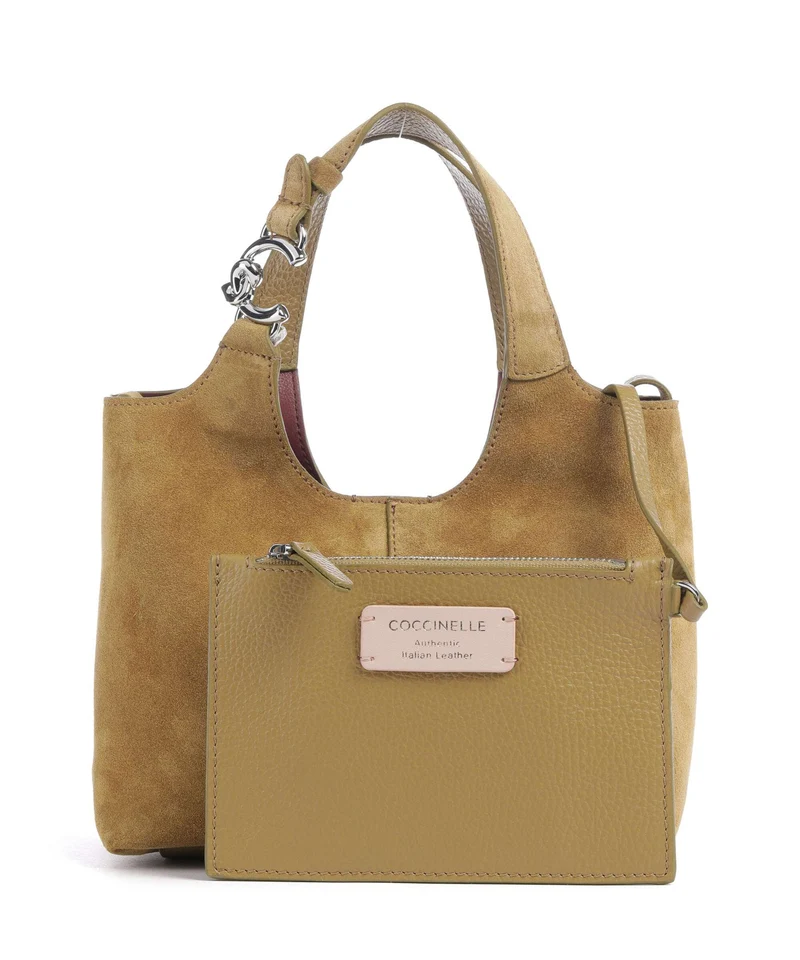 Coccinelle C-Easy Suede Sac à main seagrass