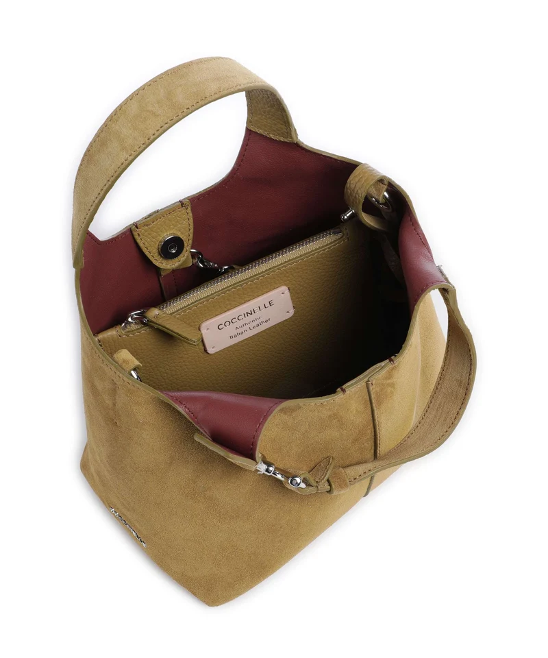 Coccinelle C-Easy Suede Sac à main seagrass