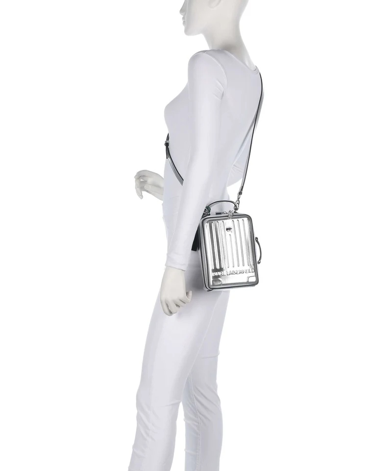 Karl Lagerfeld Ikon Sac bandoulière silver