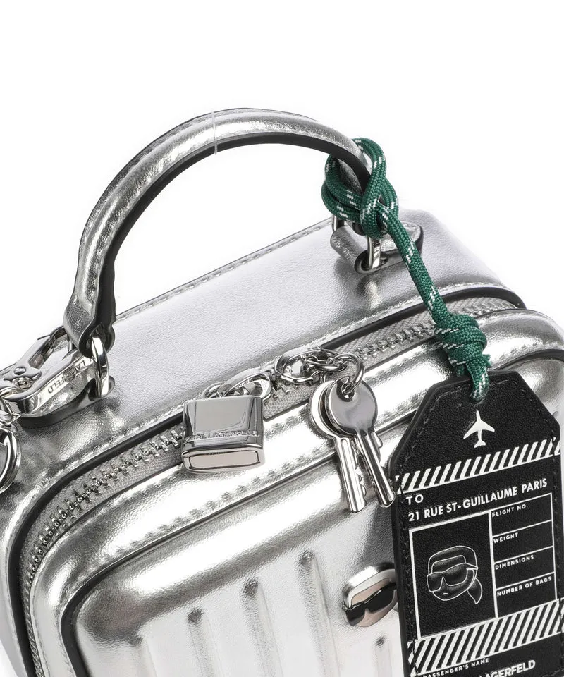 Karl Lagerfeld Ikon Sac bandoulière silver