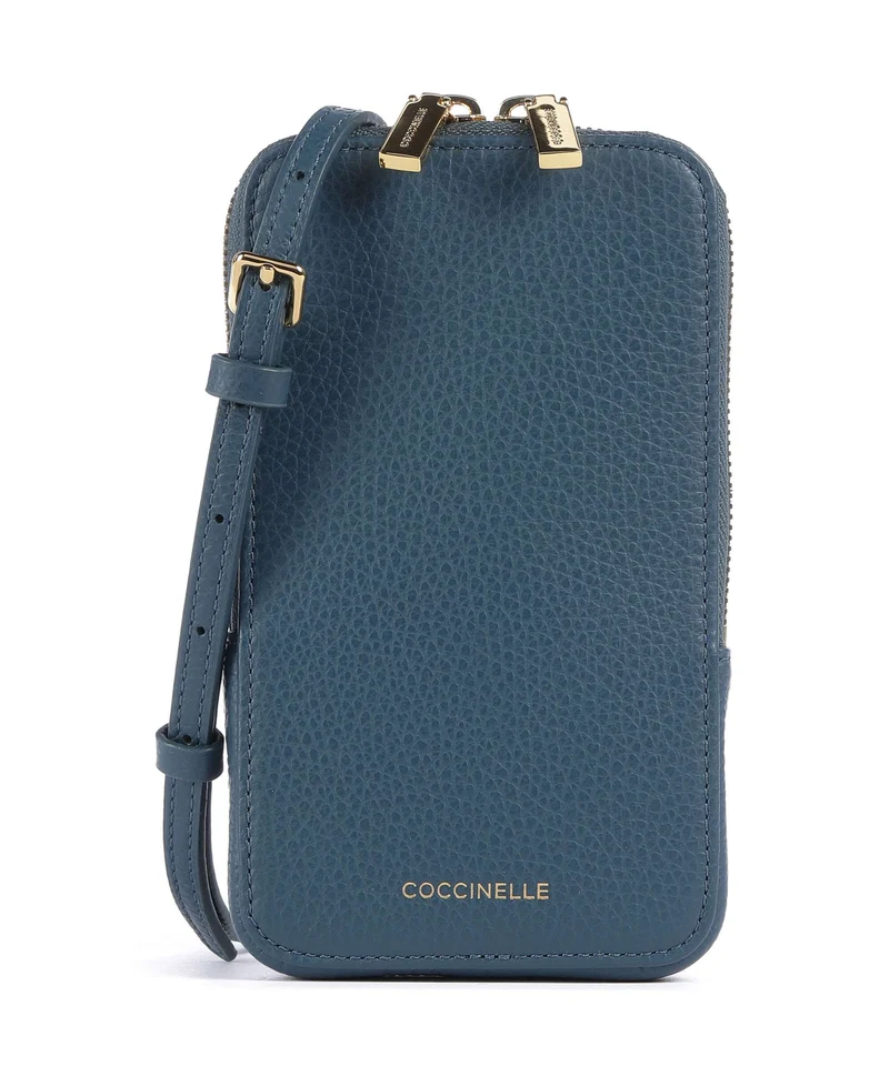 Coccinelle Flor Pochette telephone deep blue